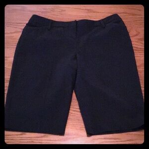 INC  Bermuda Length Dress Shorts